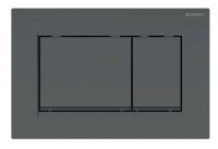 GEBERIT Sigma30 ovládací tlačítko pro 2 splachování, černá/ černá mat  115.883.16.1