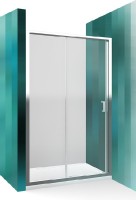 Roltechnik sprchové dveře LLD2 1000 výplň transparent rám brillant 556-1000000-00-02