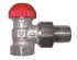 HERZ Termostatický ventil TS-90-V, 3/8 rohový,skrytá regulace, červená krytka   1772465