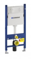 Montážní prvek Geberit DuofixBasic pro závěsné WC, s nádržkou UP100, ovládání zepředu  111.153.00.1