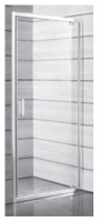 JIKA LYRA PLUS sprchové dveře jednokřídlé 800 mm, levé/pravé, sklo stripy   H2543810006651