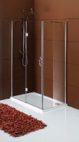 GELCO Legro sprchové dveře otočné 100 L/P, sklo čiré GL1110