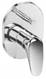 JIKA DEEP by JIKA baterie vanová podomítková s přepínačem, chrom   H3211U60040001