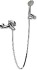 JIKA DEEP by JIKA baterie vanová nástěnná s příslušenstvím, chrom   H3211U70041311
