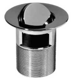 JIKA TIGO výpusť umyvadlová s rotační zátkou, antivandal, 5/4“ - 75 mm   H3701890041031