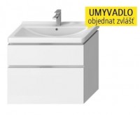 JIKA CUBITO-N skříňka pod umyvadlo 85 cm, 2 zásuvky, bílá   H40J4264025001