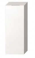 JIKA CUBITO-N skříňka střední, 1 dveře pravé/levé, 2 skleněné police, bílá   H43J4241105001