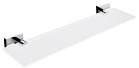 Police bez ohrádky NIMCO KEIRA 50 x 11 cm, tloušťka skla 8 mm, bílé sklo   KE 22091B-50-26