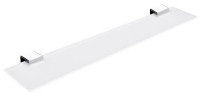 Police NIMCO KIBO 60 x 11 cm, tloušťka 8 mm, bílé sklo   Ki 14091B-60-26