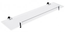 Police NIMCO BORMO 50 x 11 cm, tloušťka 8 mm, bílé sklo   BR 11091BX-50-26