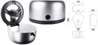 Zásobník na toaletní papír NIMCO stříbrná metalická   HP 9555M-04