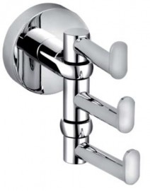 Bemeta OMEGA trojháček 55 x 85 x 95 mm, chrom   104106072