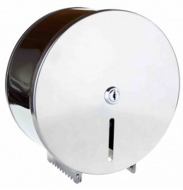 Bemeta hotelový program - Zásobník na toaletní papír bubnový, pr. 200 mm, lesk   148112051