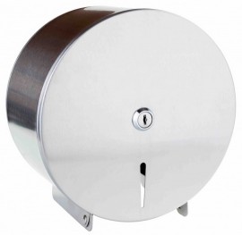 Bemeta hotelový program - Zásobník na toaletní papír bubnový, pr. 200 mm, mat   148112055