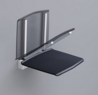 GELCO sprchové sedátko 325 x 325 mm, tmavě šedé   GS120G