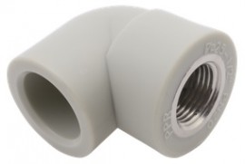 PPR Koleno 90° s kovovým závitem vnitřním DN 20x3/4   218021