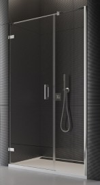 SanSwiss PUR PU31P sprchové dveře 1400 jednodílné vlevo chrom sklo linie PU31PG1401051