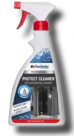 SanSwiss Protect Cleaner čistící a pečující prostředek pro sprchové zástěny 17223.2