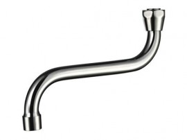 Steno výtokové ramínko k baterii "S" 18 cm, chrom   30018