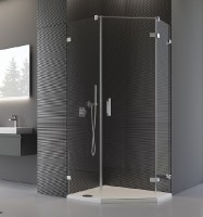 SanSwiss PUR PUT51 boční stěna L- kování chrom sklo Mastercarré PUT51SM21030