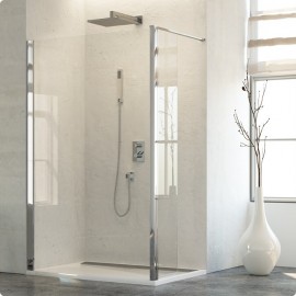 SanSwiss TOP-Line montážní set s otočnou stěnou 90° aluchrom sklo čiré BTK2204375007