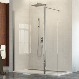 SanSwiss TOP-Line montážní set s otočnou stěnou 180° aluchrom sklo Mastercarré BTK3204005030