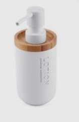 NIMCO KORA dávkovač na tekuté mýdlo, na postavení, objem 270 ml, bílý   KO 24031-05
