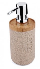 NIMCO KORA dávkovač na tekuté mýdlo, na postavení, objem 270 ml, pískově běžový   KO 24031-86