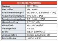ELEKTROBOCK Měřič spotřeby energie EMF-1   č. 1146