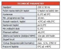 ELEKTROBOCK Termostat PT712 pro elektrické podlahové topení   č. 615