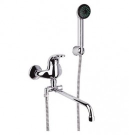 RAF TAMIGI baterie kombinovaná nástěnná, rozteč 100 mm, s příslušenstvím, chrom   TM29A