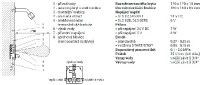 SANELA ovládání sprchy automatické pro teplou a studenou vodu   SLS 02T