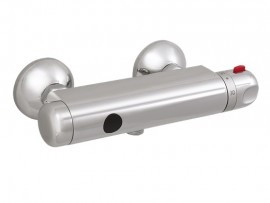 SANELA ovládání sprchy automatické, nástěnné, termostatický ventil   SLS 03S