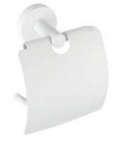 BEMETA WHITE držák toaletního papíru s krytem bílý 140x155x80 mm   104112014