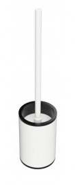 BEMETA WHITE WC štětka, válcová malá bílá 90x385x90 mm   104913094
