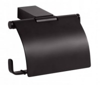 BEMETA NERO držák toaletního papíru s krytem černý 130x95x90 mm   135012010