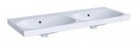 GEBERIT Acanto dvojumyvadlo 120x48,2 cm bez otvoru, KeraTect   500.628.01.8