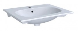GEBERIT Acanto umyvadlo nábytkové 60x48 cm s otvorem   500.640.01.2