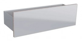 GEBERIT Acanto polička nástěnná 45x14,8x15,9 cm pískově šedá   500.617.JL.2