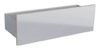 GEBERIT Acanto polička nástěnná 45x14,8x15,9 cm pískově šedá   500.617.JL.2