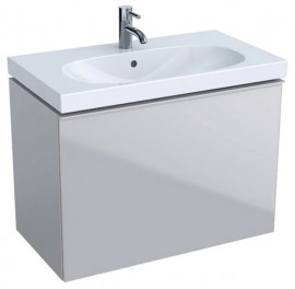 GEBERIT Acanto skříňka pod umyvadlo 74x53,5x41,6 cm zásuvka, pískově šedá   500.615.JL.2