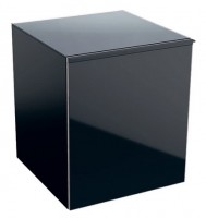 GEBERIT Acanto skříňka boční 45x52x47,6 cm zásuvka, černá   500.618.16.1