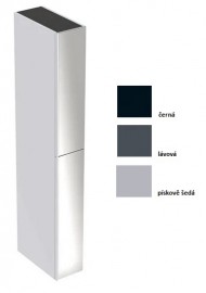 GEBERIT Acanto skříňka vysoká 22x173x47,6 cm 2 zásuvky, pískově šedá   500.638.JL.2