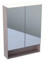 GEBERIT Acanto skříňka zrcadlová 60x83x21,5 cm 2 dvířka, dub Mystic   500.644.00.2