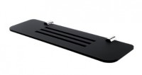 NIMCO NAVA police délka 400 mm, materiál plexisklo, povrchová úprava chrom/černý mat   NA X340