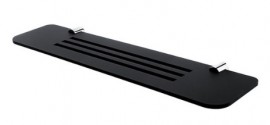 NIMCO NAVA police délka 600 mm, materiál plexisklo, povrchová úprava chrom/černý mat   NA X360