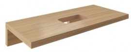 Ravak deska pod umyvadlo L 1000 x 550 x 50, dub   X000000834