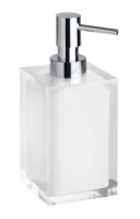 BEMETA VISTA dávkovač tekutého mýdla na postavení, 70x172x82 mm, polyresin bílý   120109016-104