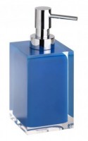 BEMETA VISTA dávkovač tekutého mýdla na postavení, 70x172x82 mm, polyresin modrý   120109016-102