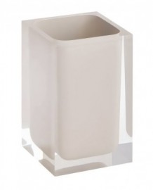 BEMETA VISTA držák kartáčků na postavení, 72x110x72 mm, polyresin béžový   120111026-101